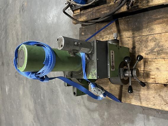 Hermle milling head with quill Hermle UWF 1000