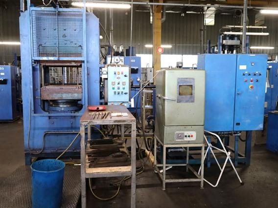 ZM 250 ton heated