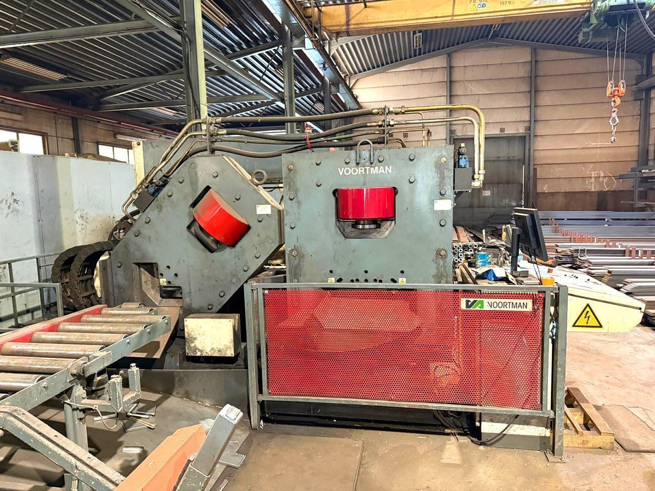 Used Stamping & punching press thin metalsheet, Voortman - V550A flat ...