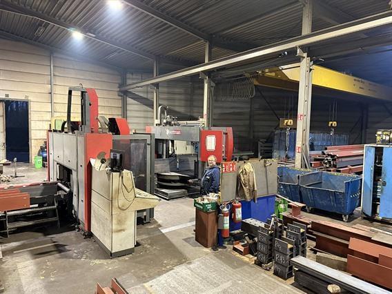 Voortman 1250 x 500 mm drill saw line