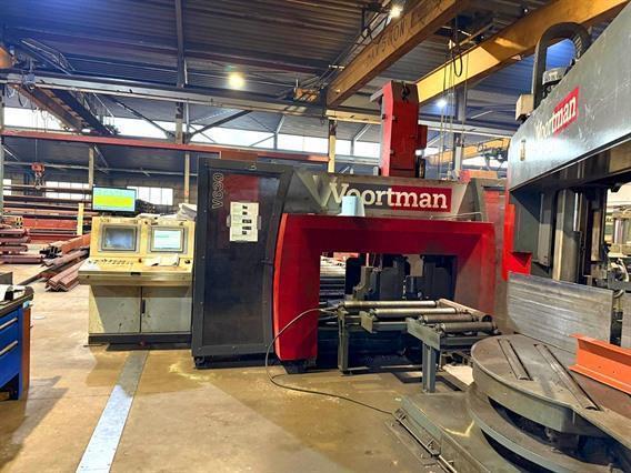 Voortman 1250 x 500 mm drill saw line