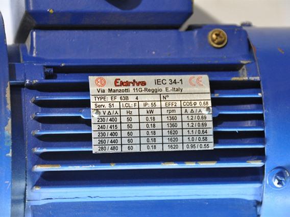 ZM Eldrive motor 0,18 kW