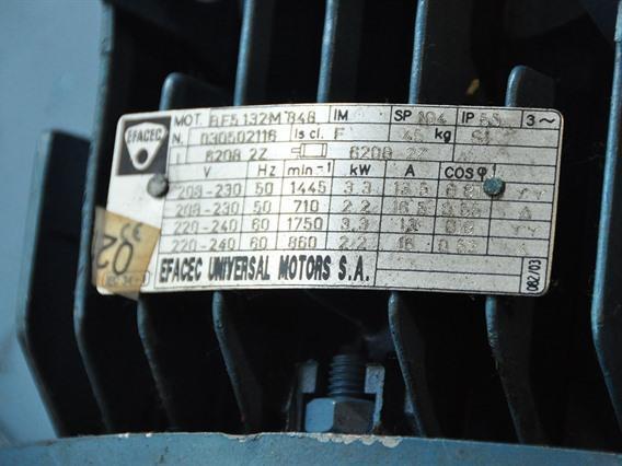 ZM Efacec motor 3,3 kW
