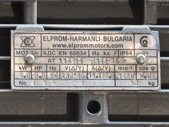 ZM Elprom motor 4 kW