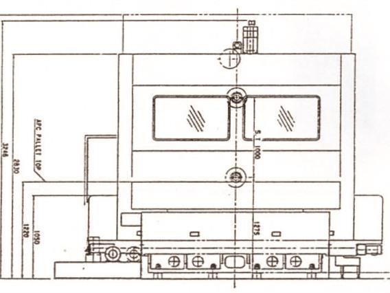 Daewoo X: 1250 - Y: 1000 - Z: 1000 mm CNC