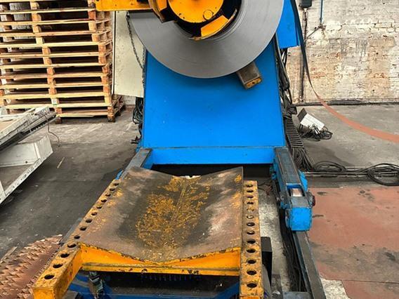 ZM Decoiler 9 ton + loading cart