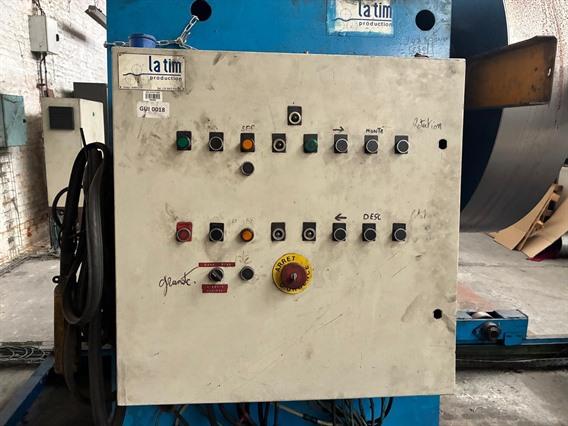 ZM Decoiler 9 ton + loading cart