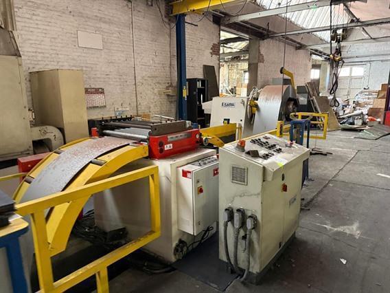 Pressix decoiling / straightening / press 800 x 1.1 mm