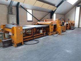 Ras Decoil / cut to length 1500 x 2 mm, Ligne de debobinage & coupage sur mesure