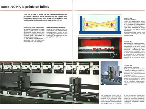 Amada HFBO 630 ton x 8100 mm CNC