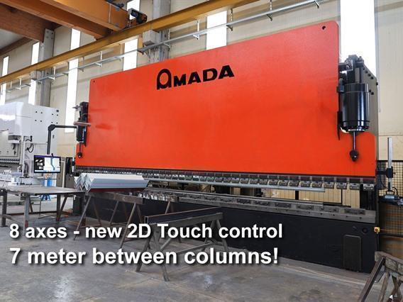 Amada HFBO 630 ton x 8100 mm CNC, Hydraulic press brakes