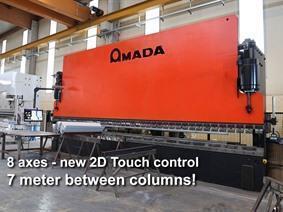 Amada HFBO 630 ton x 8100 mm CNC, Hydraulic pressbrakes