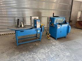 Clavel TA177 automatic cutting of metal reinforced hoses, Cirkelzaagmachines & Doorslijpmachines