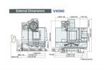 Hyundai-Kia VX500 X: 1060 / Y: 510 / Z: 635 mm