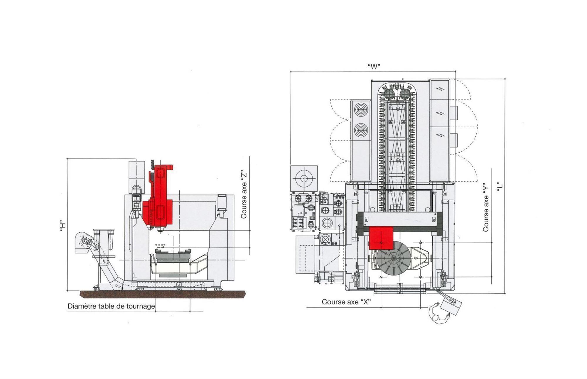 Used Vertical turning machines conventional & CNC, Breton - Ultrix 800 ...