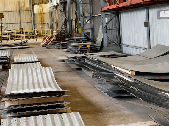 Dimeco Profiling line Silo panels 1000 mm 