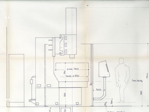 Mario Carnaghi TGF 5 1300 - Ø1400 mm CNC