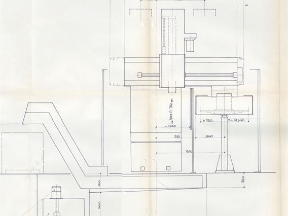 Mario Carnaghi TGF 5 1300 - Ø1400 mm CNC