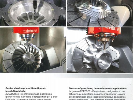 Breton X: 900 - Y: 900 - Z: 600 mm CNC