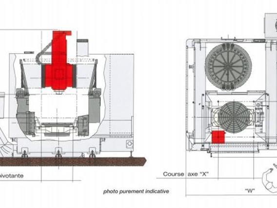 Breton Xceeder 900 RT X: 900 - Y: 900 - Z: 600 mm CNC