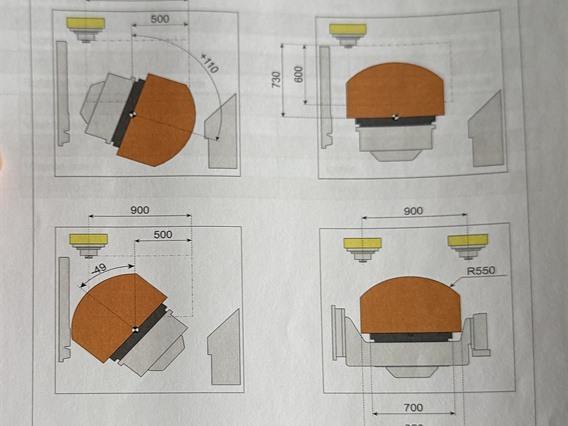 Breton Xceeder 900/RTX: 900 - Y: 900 - Z: 600 mm CNC