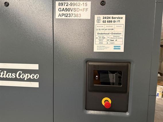 Atlas-Copco GA90VSD + FF 2023