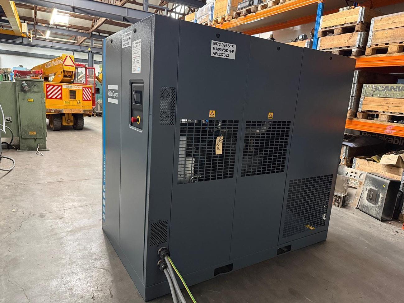 Atlas-Copco GA90VSD + FF — Driven assemblies / Compressors — photo 2