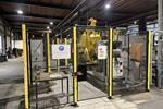 Fanuc Robot + 3 Breton machining centers 5 axes