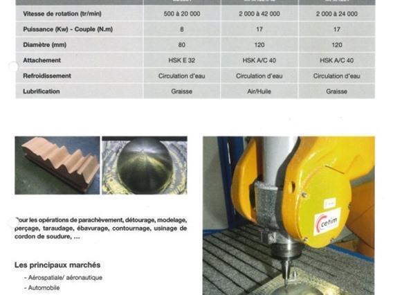 Staubli RX170 HSM Drilling / Milling robot