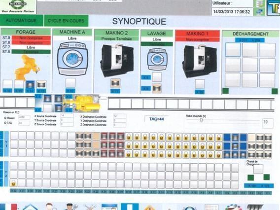 Staubli RX170 HSM Drilling / Milling robot