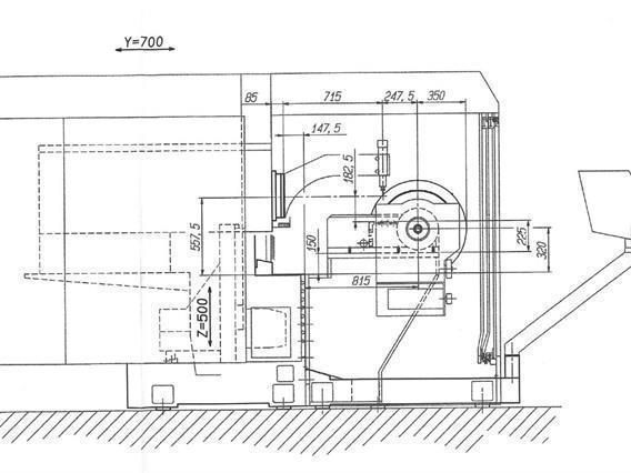 OMV / Parpas HSC 1100 CNC 5 axis
