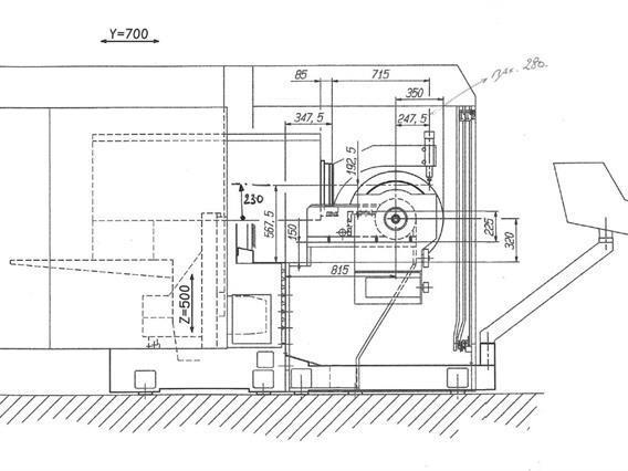 OMV / Parpas HSC 1100 CNC 5 axis