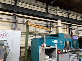 Demag Jib crane 2 meter / 250 kg, Conveyors, Overhead Travelling Crane, Jig Cranes