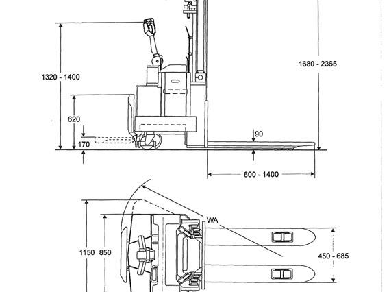 Toyota 1600 kg