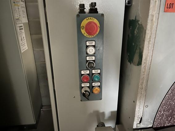 Danoflex Ø 800 mm cylindrical abrasive grinding 