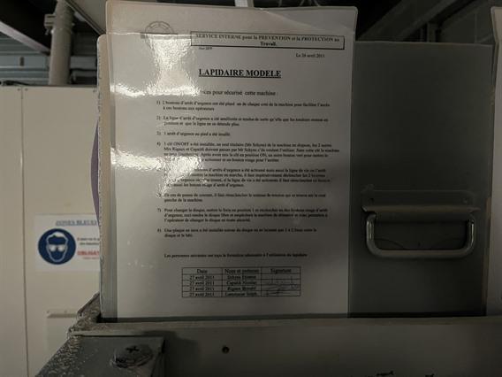 Danoflex Ø 800 mm cylindrical abrasive grinding 