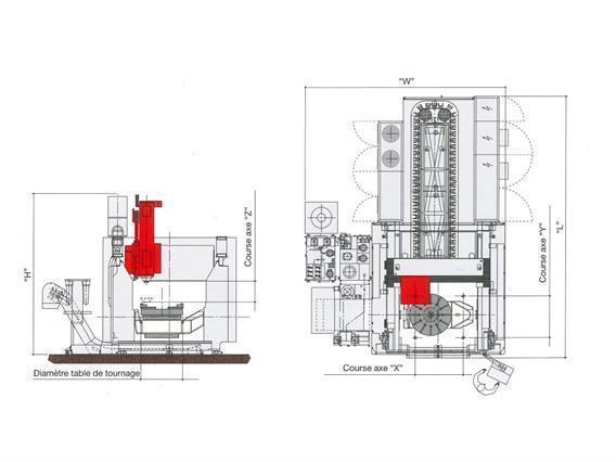 Breton Ultrix 800 X: 800 - Y: 900 - Z: 600 mm CNC