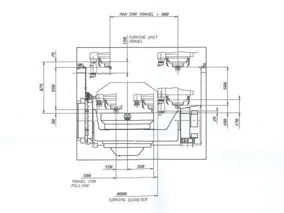Breton Ultrix 800 X: 800 - Y: 900 - Z: 600 mm CNC