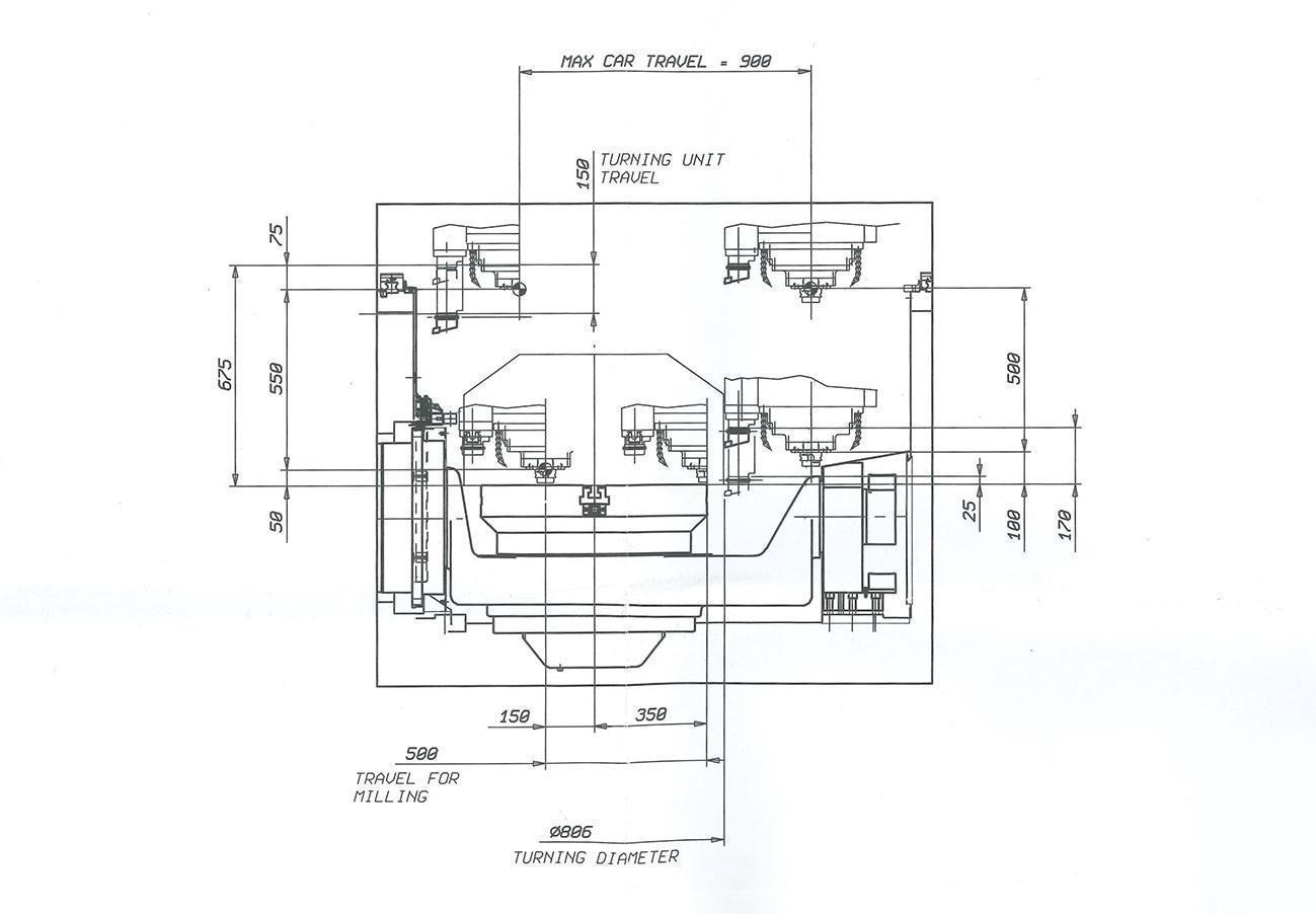 Used Vertical turning machines conventional & CNC, Breton - Ultrix 800 ...