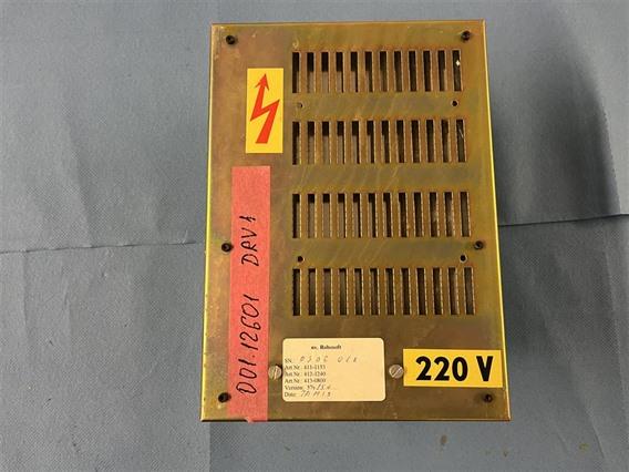 Robosoft 411-1153 / 412-1240 / 413 - 0800