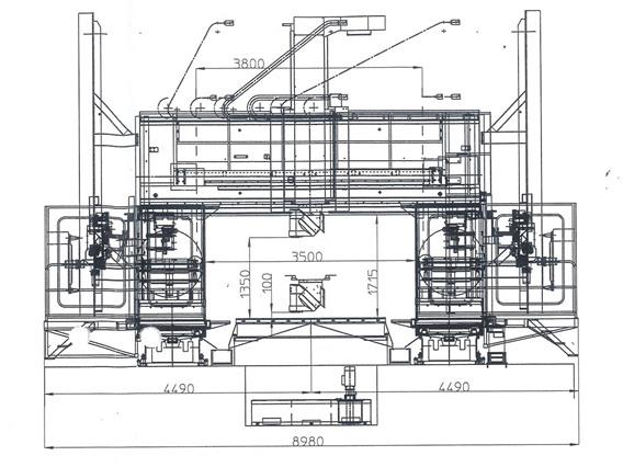 Correa FPM 50 - X: 20 000 - Y: 3800 - Z: 1250 mm 