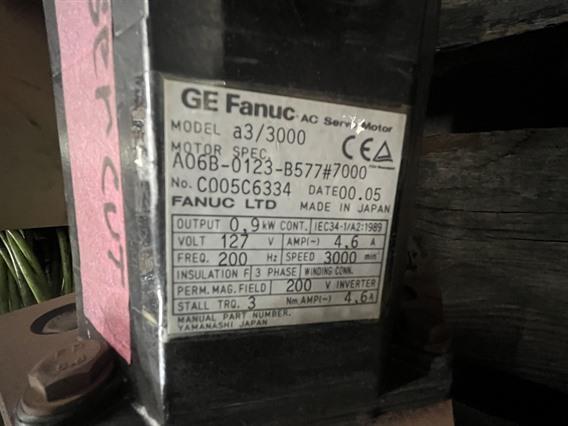 Fanuc A06B-0123-B577 #7000