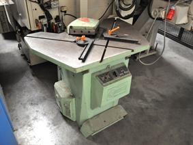 Comaca 225 x 3 mm (fixed angle), Hydraulic corner notcher