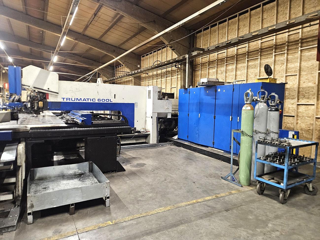Trumatic Machine Used Stamping & punching press thin metalsheet, Trumpf - Trumatic punch ...