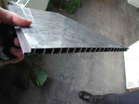 PVC-extrusion + 2 x face-print