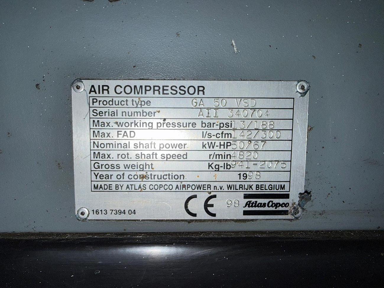 Atlas-Copco Ga 50 VSD — Driven assemblies / Compressors — photo 4