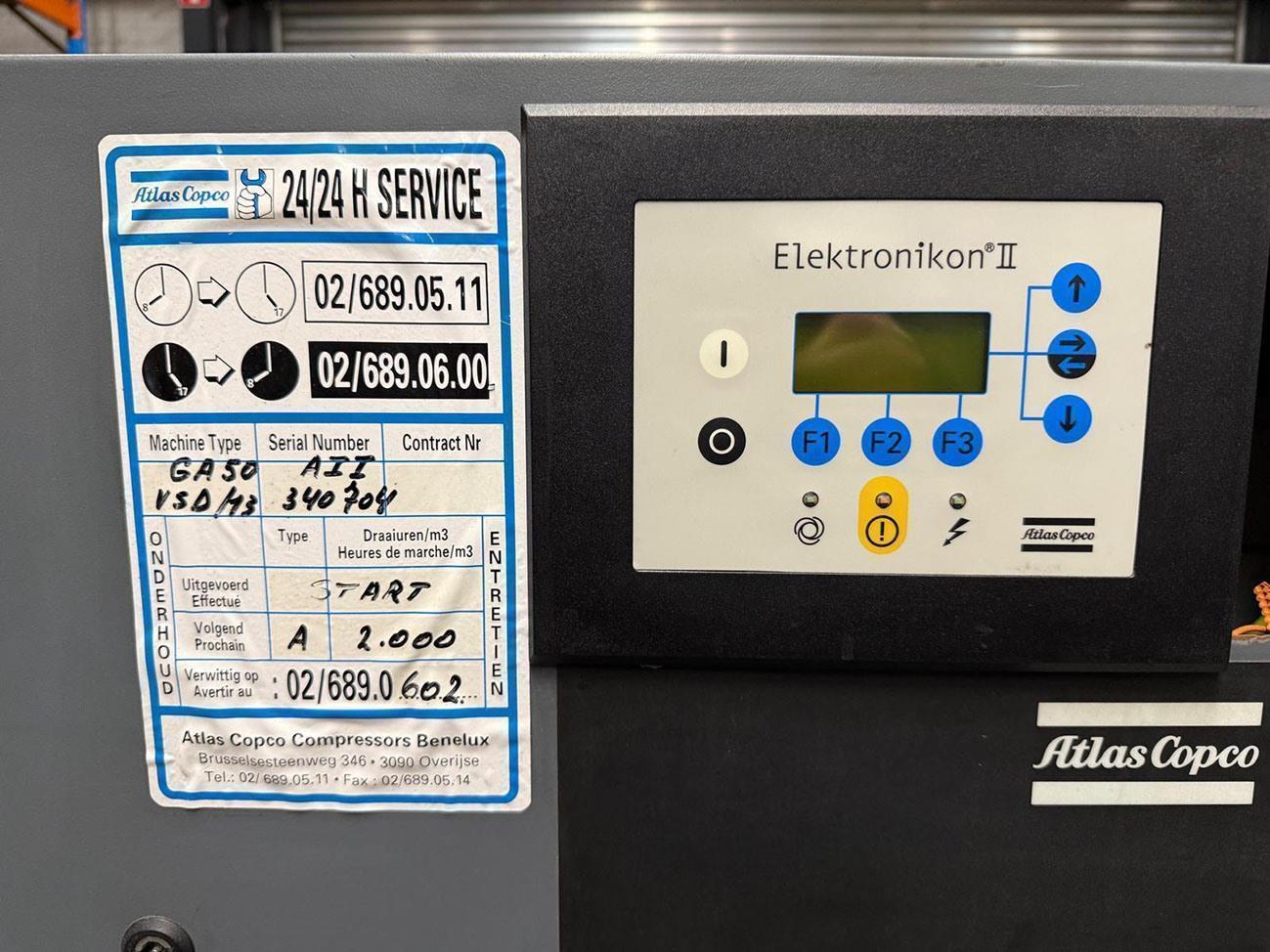 Atlas-Copco Ga 50 VSD — Driven assemblies / Compressors — photo 6