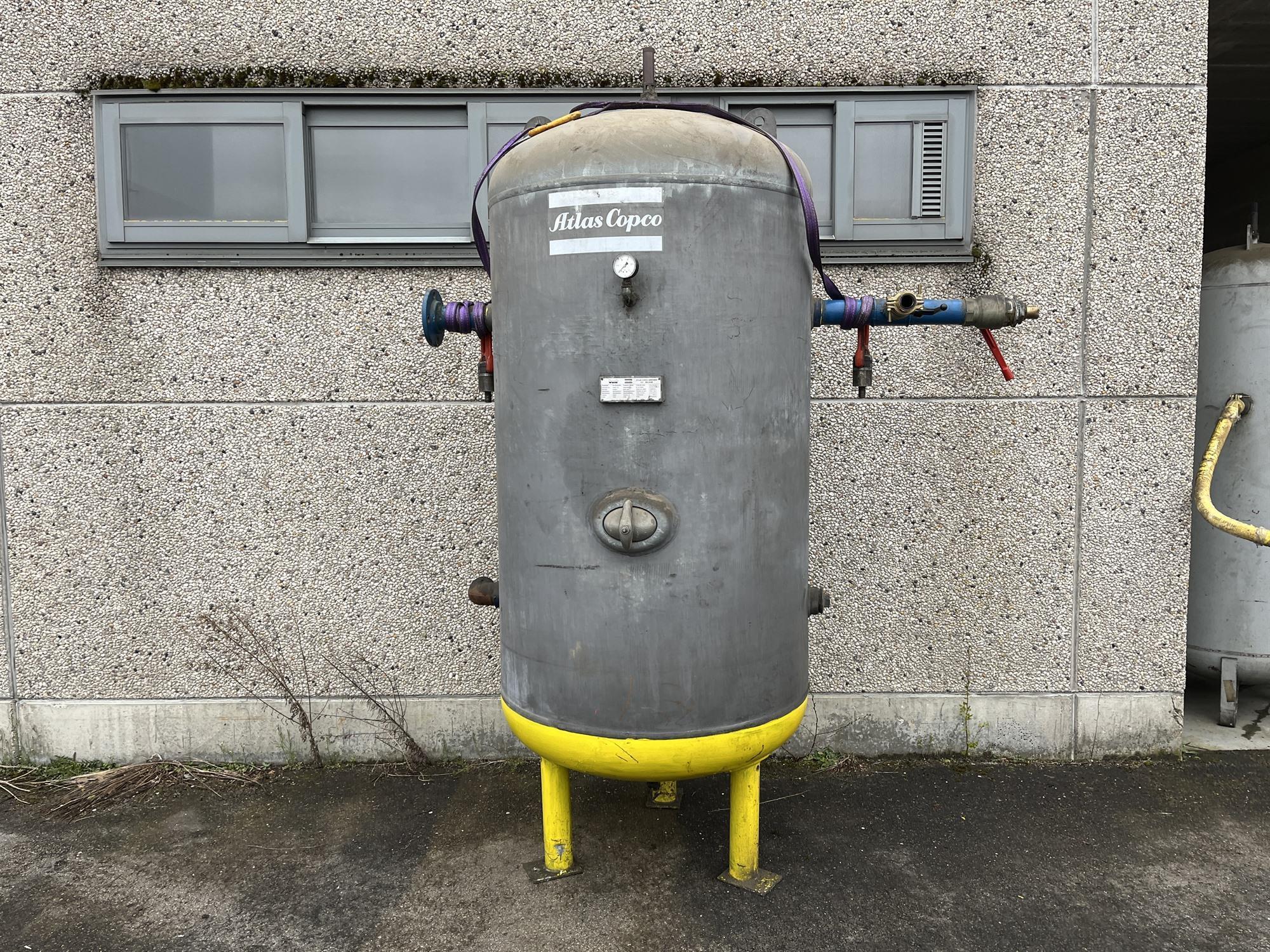 Atlas-Copco 1500 liter tank pressure vessel — Driven assemblies / Compressors — photo 2