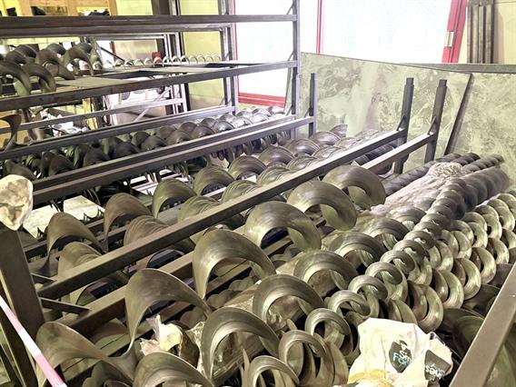 ZM spiral blade forming machine