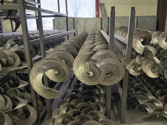 ZM spiral blade forming machine